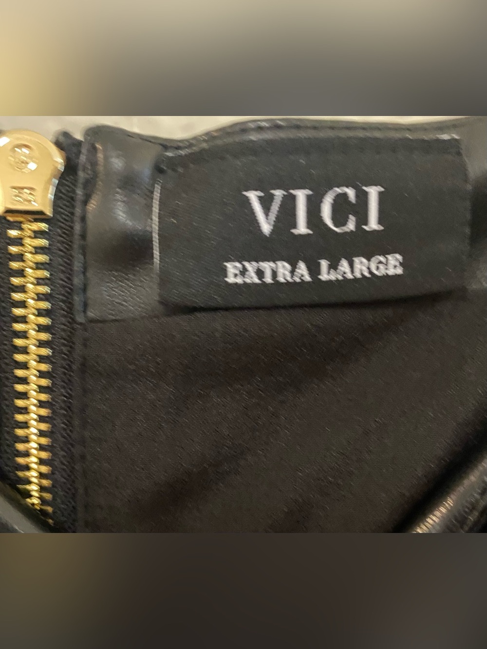 Vici Black Faux Leather Sheath Dress - Size Extra Large - EUC! - Picture 4 of 4